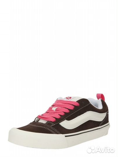 Кеды Vans Knu Skool Retro Color Brown/True White