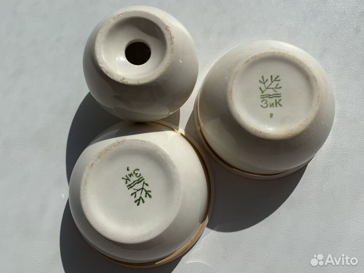 Солонка и горчичницы зик