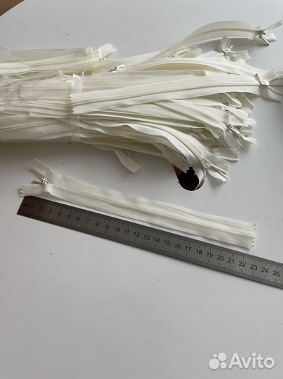 Молнии потайные