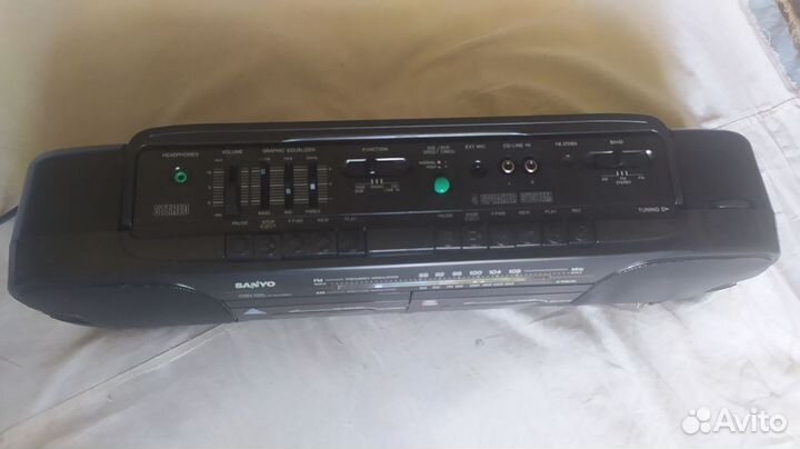 Магнитофон Sanyo M W719F Made in Japan