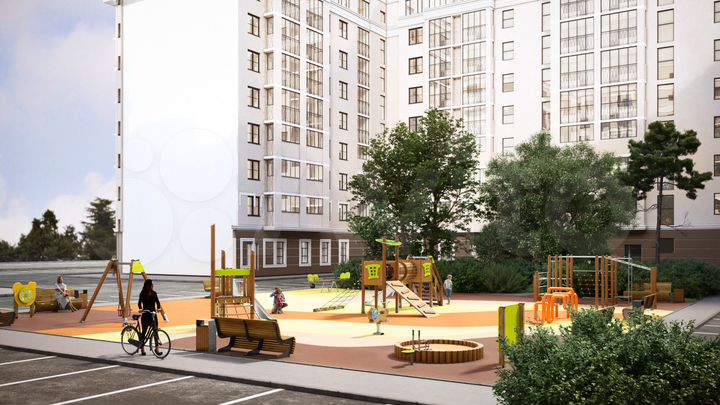 2-к. квартира, 57,4 м², 4/8 эт.