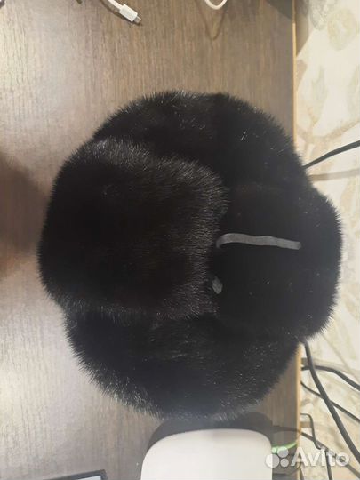 Норковая шапка мужская