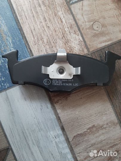 Колодки передние на VW, Skoda, Seat (Италия)