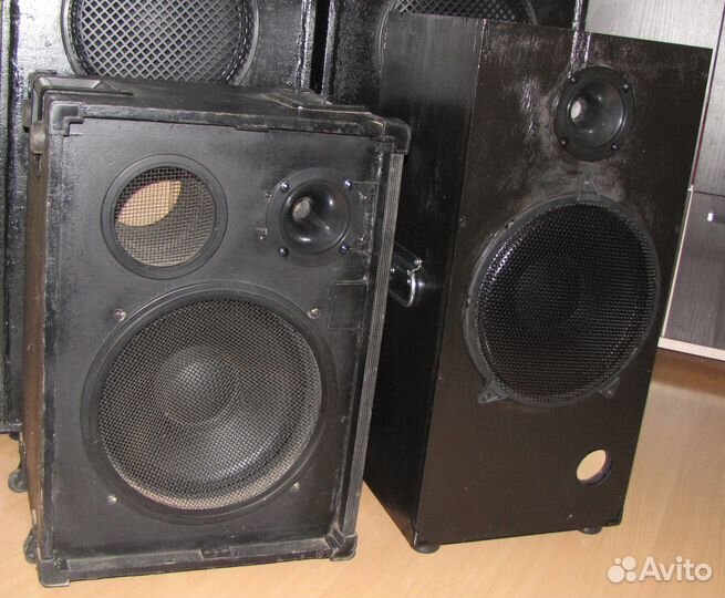 Колонки Pro по 550W 2шт Акустика F12