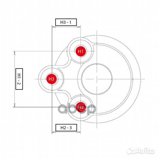 Cbkk-14 Опора шаровая перед прав/лев CB02