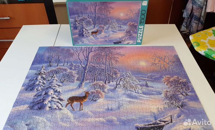 Пазлы на 1500 деталей