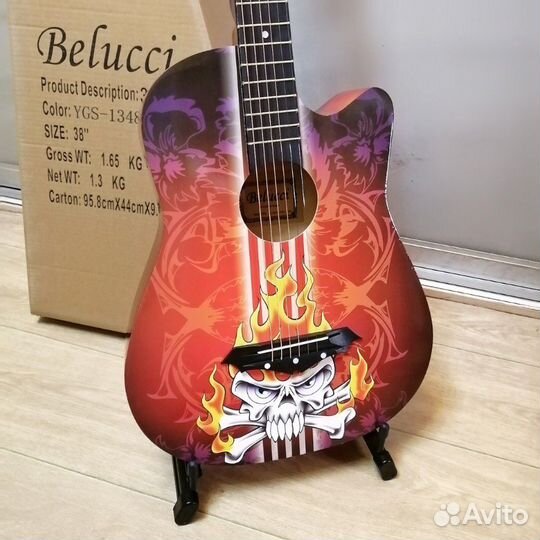 Гитара новая акустическая