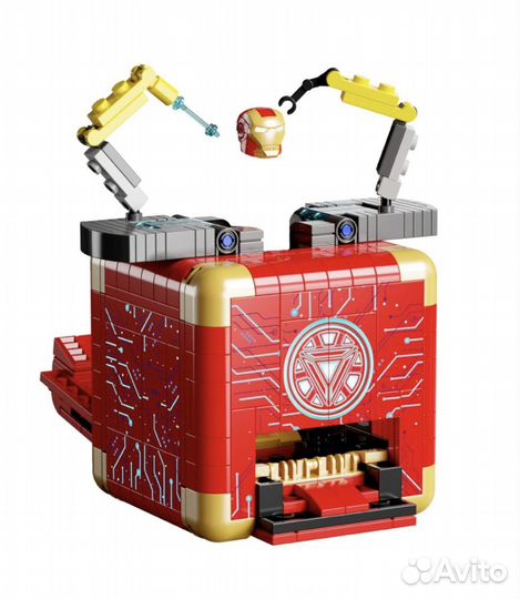 Конструктор Стальной Ящик Ниндзя 503 дет