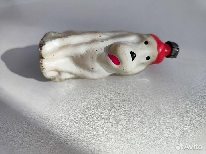 Ёлочная игрушка Пес Мастино СССР