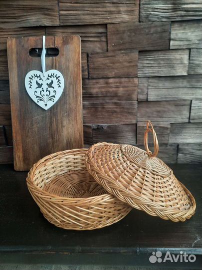 Корзина плетеная, корзинка