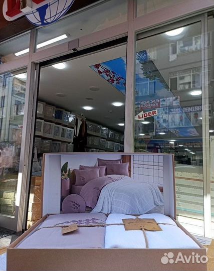 Постельное белье хлопок Турция размер Евро