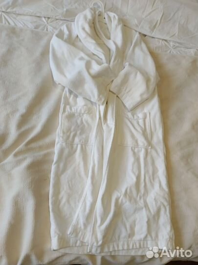 Халат махровый, белый 46 размер