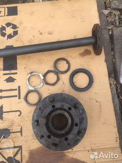 Комплект полуось ступица на мост УАЗ