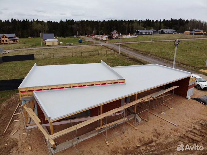 Монтаж пвх мембраны