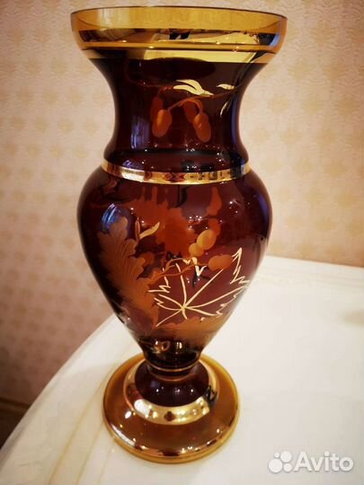 Ваза чехия богемия