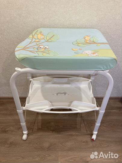 Пеленальный столик с ванночкой Cam Cambio