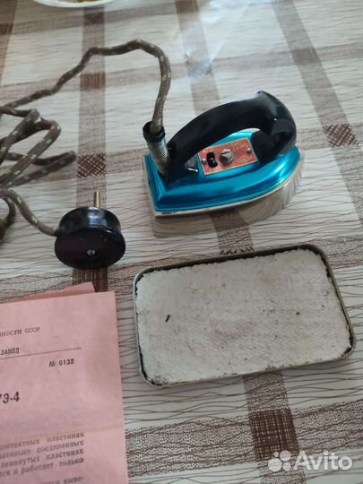 Мини утюг СССР
