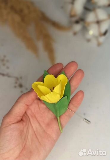 Броши ручной работы