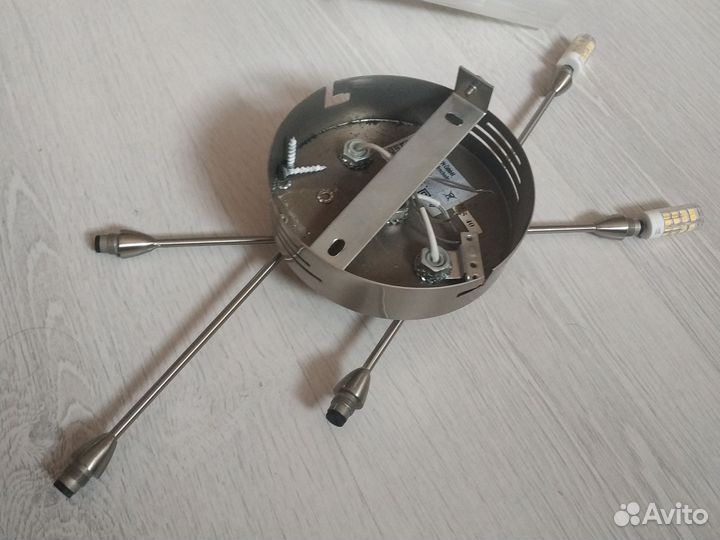 Люстра потолочная бу