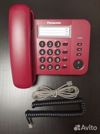 Стационарный телефон panasonic новый