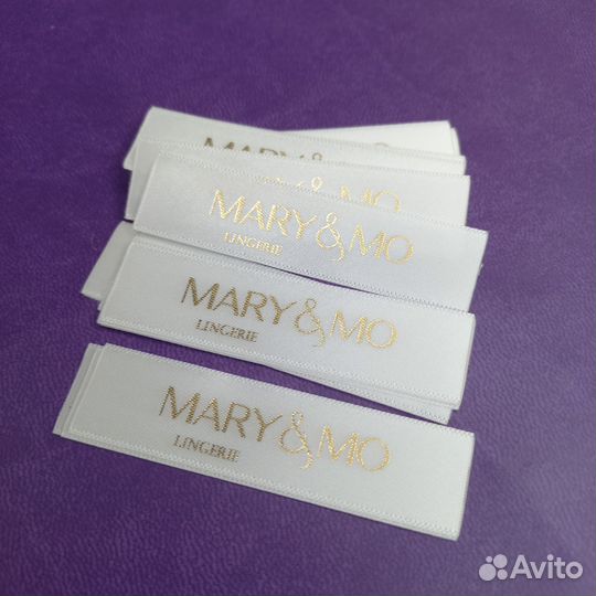 Бирки для одежды. Печать изготовление