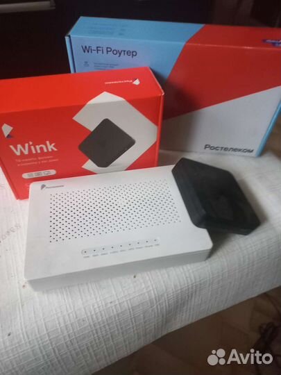 Роутер и тв приставка ростелеком