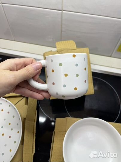 Набор детской посуды hm новый