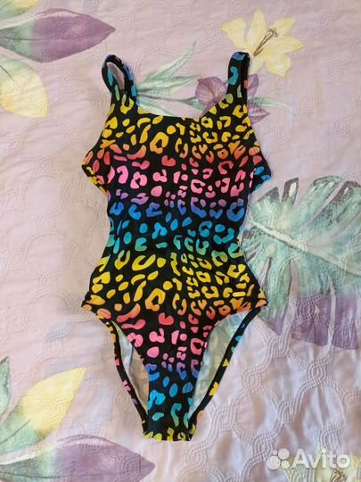 Купальник для девочки спортивный 130 - 140