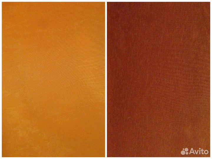 Отрезы тканей разных