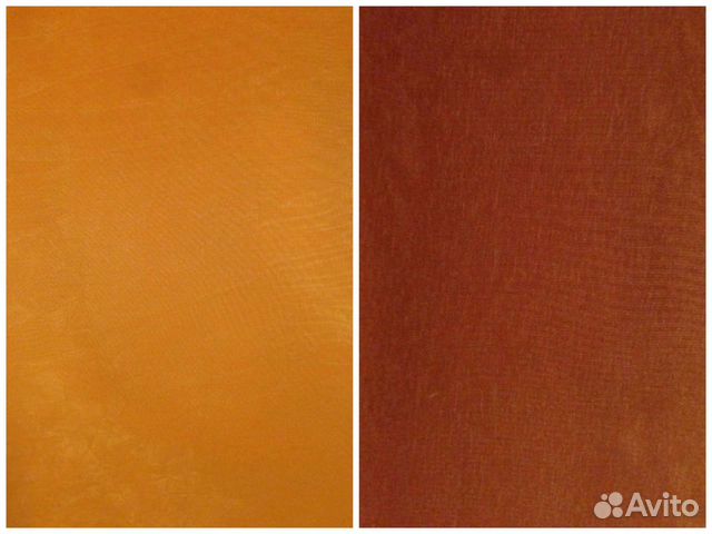 Отрезы тканей разных