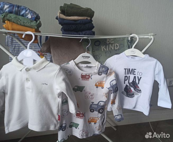 Одежда пакетом для мальчика 80-86 см