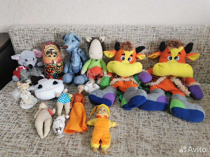 Мягкие игрушки пакетом бесплатно