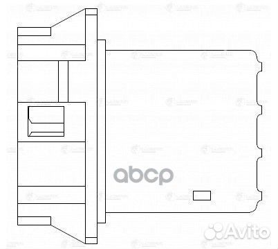 Резистор э/вент. отоп. для а/м Nissan Qashqai