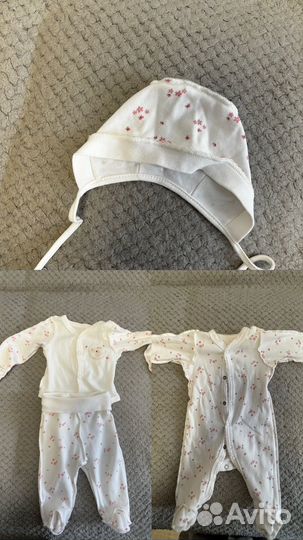 Детские вещи пакетом на девочку 50-56