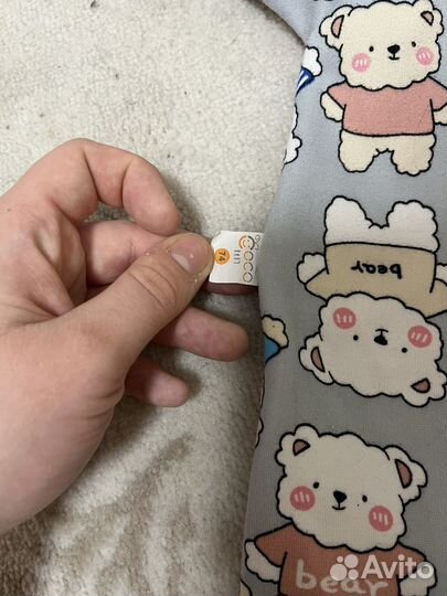 Флисовый комбинезон 74