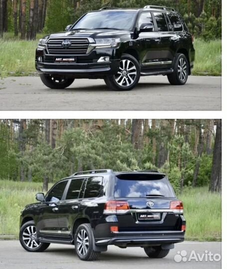 Бампера Land cruiser 200 excalibur новые оригинал