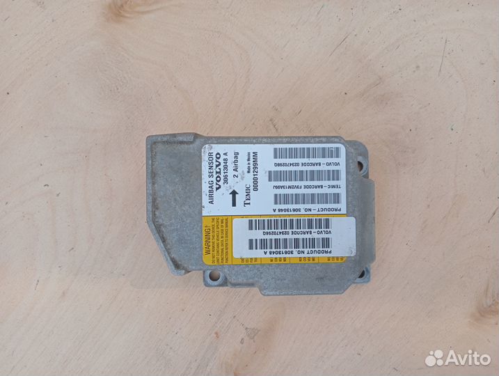 Блок управления подушками Volvo s40 1.8л