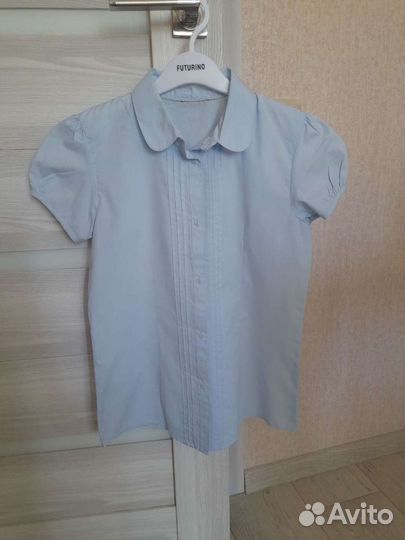 Блузка-рубашка для школы