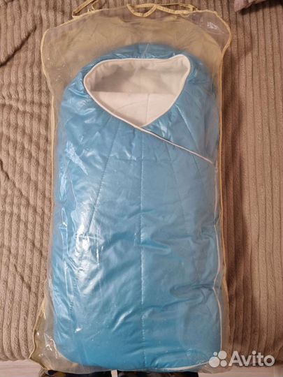 Конверт на выписку для мальчика осень