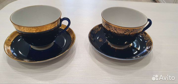 Чайные пары лфз кобальт. 2шт