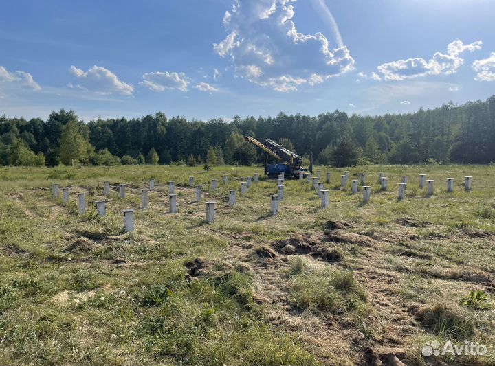 Жб сваи для домов из пеноблока