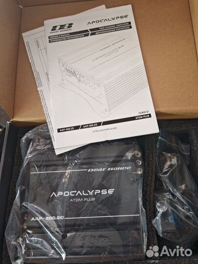 Усилитель apocalypse aap 800.2d atom plus