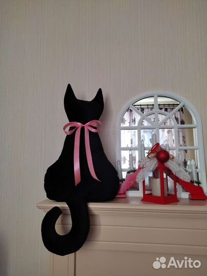 Подушка декоративная Лунный Кот hand made