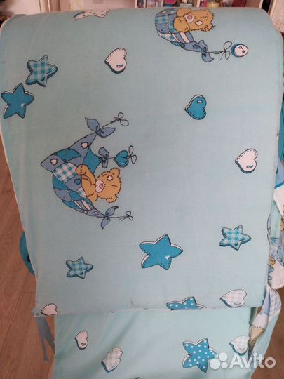 Бортики в детскую кроватку