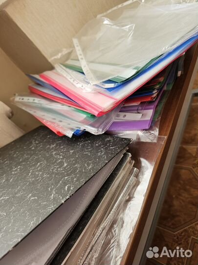 Папки скоросшиватели, файлы, мультифора (много)