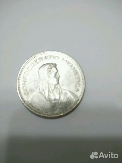 5 швецарских франков