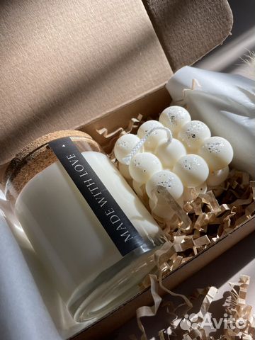 Подарочный Набор соевых свечей