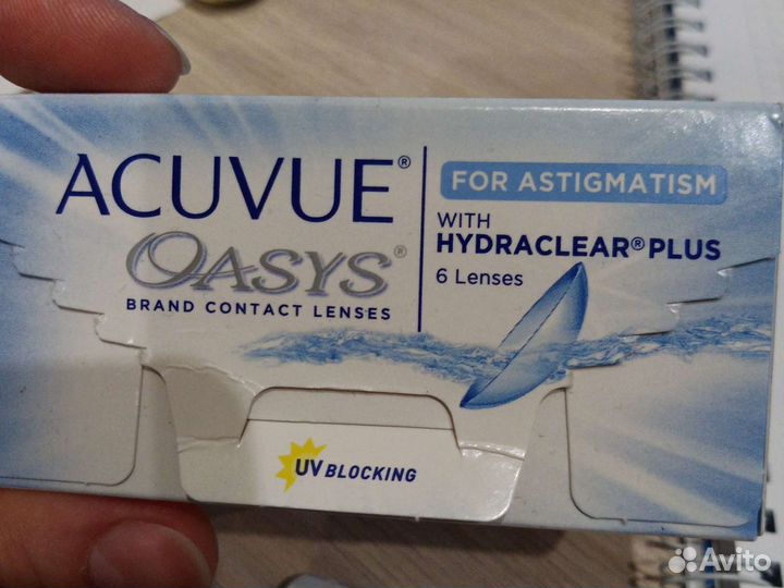 Линзы контактные acuvue oasys астигматизм