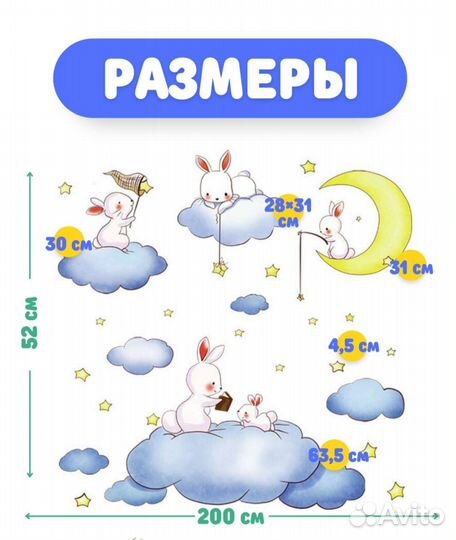 Наклейки на стену