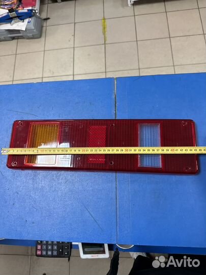 Рассеиватель заднего фонаря валдай, газ-3310, маз